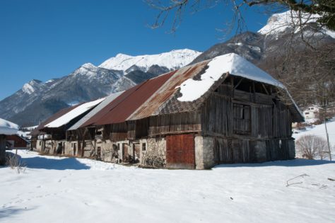 Batiment inventorié dans le cadre de la mission d'inventaire du patrimoine bâti du massif des Bauges, en partenariat avec la Région Auvergne Rhône Alpes